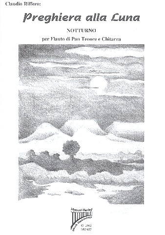 Preghiera alla luna für Tenor-Panflöte  und Gitarre  