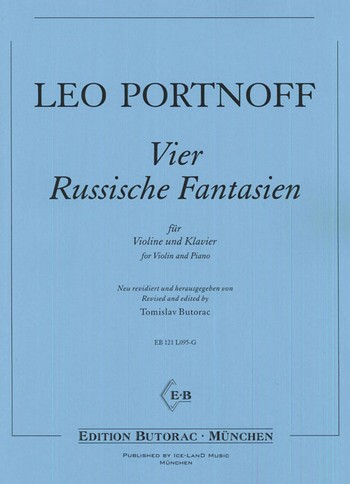 4 russische Fantasien  für Violine und Klavier  