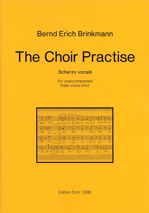 The Choir Practise for unaccompanied&nbsp;&nbsp;male voice choir&nbsp;&nbsp;score