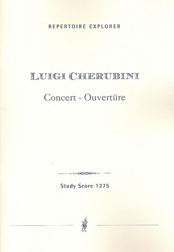 Konzert-Ouvertüre für Orchester  Studienpartitur  