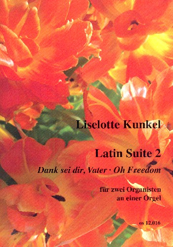 Latin Suite Nr.2 für Orgel (2 Spieler)  Partitur  