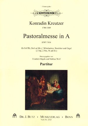 Pastoralmesse in A KWV3104  für gem Chor und Instrumente  Partitur