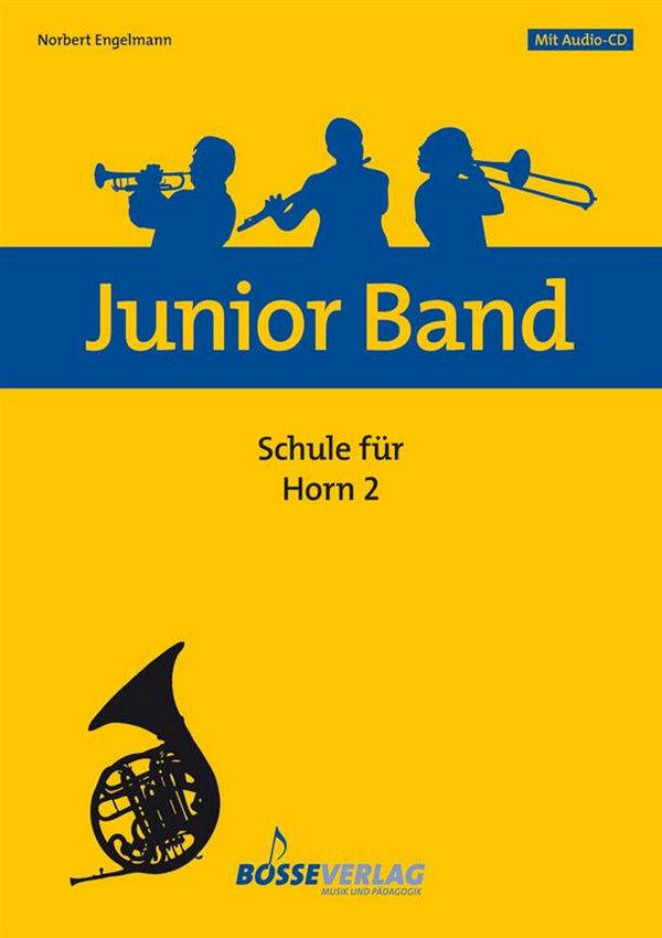 Junior Band Schule Band 2 (+CD)  für Blasorchester  Horn