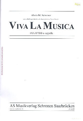 Viva la musica für gem Chor a cappella  Partitur  