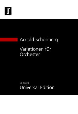 Variationen op.31 für Orchester  Studienpartitur  