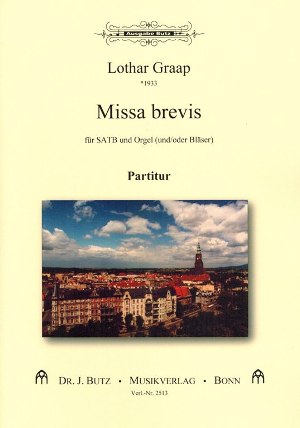 Missa brevis&nbsp;&nbsp;für gem Chor und Orgel (Bläser ad lib)&nbsp;&nbsp;Partitur