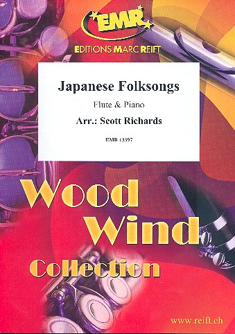 Japanese Folksongs: für Flöte und Klavier&nbsp;&nbsp;&nbsp;&nbsp;
