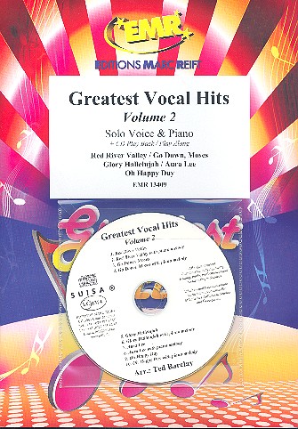 Greatest vocal Hits vol.2 (+CD): for voice&nbsp;&nbsp;and piano&nbsp;&nbsp;