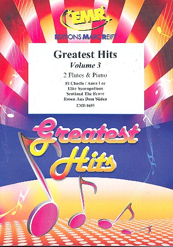 Greatest Hits Band 3: für 2 Flöten und Klavier&nbsp;&nbsp;(Percussion ad lib)&nbsp;&nbsp;