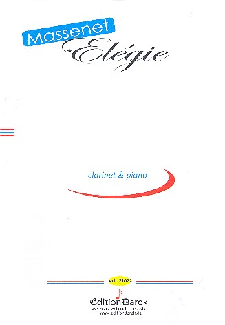 Elegie für Klarinette und Klavier    
