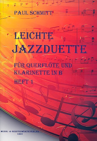 Leichte Jazzduette Band 1  für Querflöte und Klarinette  Spielpartitur