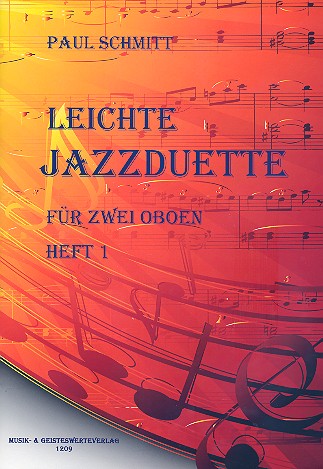 Leichte Jazzduette Band 1:  für 2 Oboen  Spielpartitur