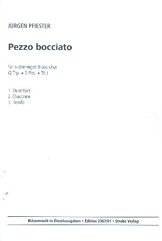 Pezzo bocciato für 5 Blechbläser&nbsp;&nbsp;(Bläserchor)&nbsp;&nbsp;Spielpartitur