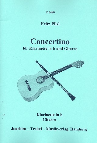 Concertino für Klarinette und Gitarre  Partitur und Stimmen  