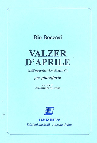 Valzer d'aprile  per pianoforte  