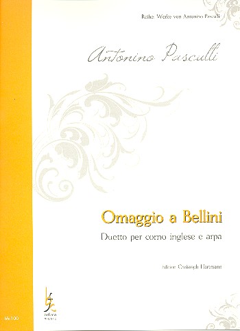 Omaggio a Bellini  für Englischhorn und Harfe  
