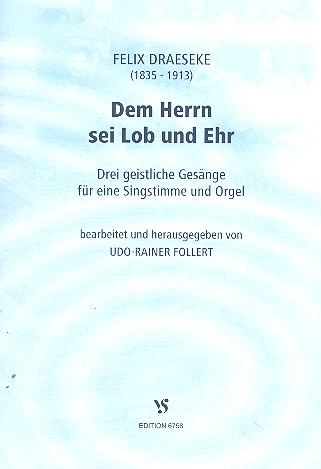 Dem Herrn sei Lob und Ehr für Gesang  und Orgel  