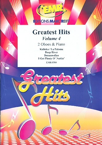 Greatest Hits vol.4: for 2 oboes&nbsp;&nbsp;and piano (percussion ad lib)&nbsp;&nbsp;score and parts