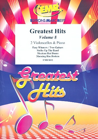 Greatest Hits vol.8&nbsp;&nbsp;for 2 violoncellos and piano (percussion ad lib)&nbsp;&nbsp;