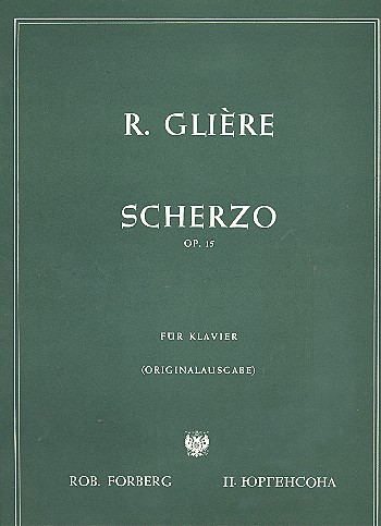 Scherzo op.15  für Klavier  