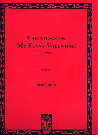 Variations on My funny Valentine&nbsp;&nbsp;for piano&nbsp;&nbsp;