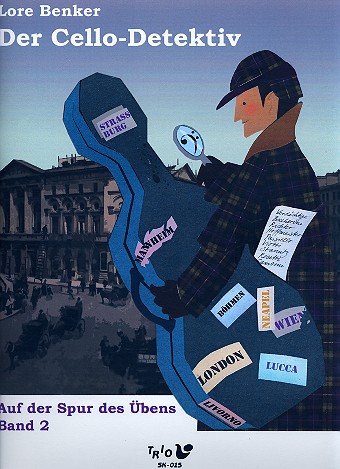 Der Cello-Detektiv Band 2&nbsp;&nbsp;für 1-3 Violoncelli&nbsp;&nbsp;Partitur und Stimmen