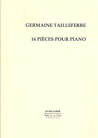14 Pièces  pour piano  