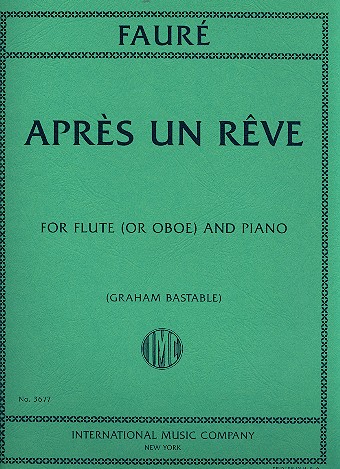 Après un rêve  for flute (oboe) and piano  
