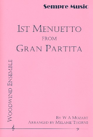 Menuetto no.1 from Gran Partita