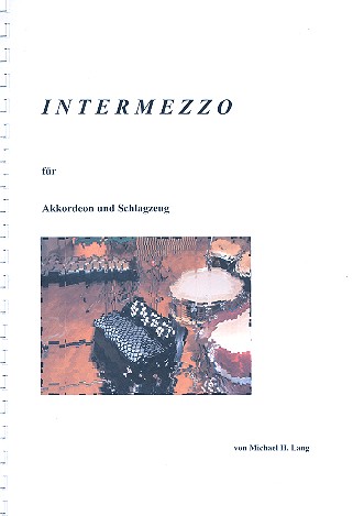 Intermezzo   für Akkordeon und Schlagzeug  Partitur und Stimme