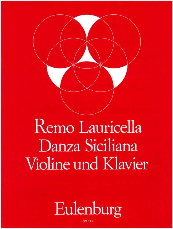 Danza Siciliana&nbsp;&nbsp;für Violine und Klavier&nbsp;&nbsp;