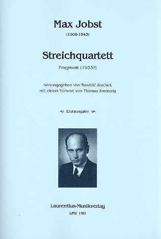 Streichquartett (Fragment)  Partitur und Stimmen  