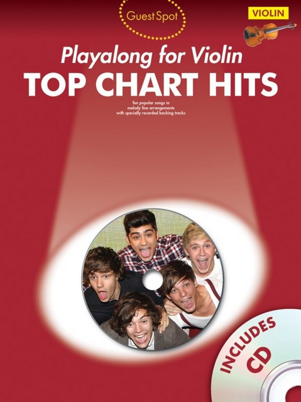 Top Chart Hits (+CD)&nbsp;&nbsp;for violin&nbsp;&nbsp;