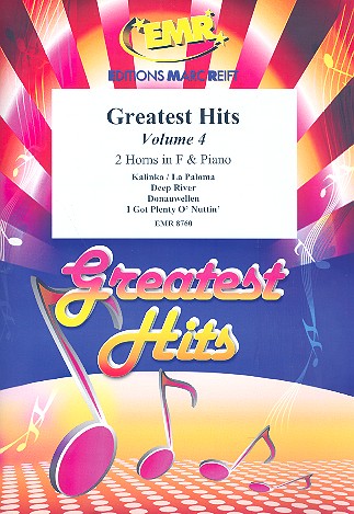 Greatest Hits vol.4: for 2 horns&nbsp;&nbsp;and piano (percussion ad lib)&nbsp;&nbsp;score and parts