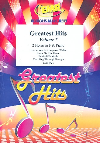 Greatest Hits vol.7: for 2 horns in F&nbsp;&nbsp;and piano (percussion ad lib)&nbsp;&nbsp;score and parts