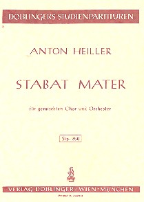 Stabat Mater für gem Chor und Orchester&nbsp;&nbsp;Studienpartitur&nbsp;&nbsp;