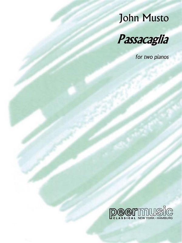 Passacaglia  for 2 pianos  2 scores