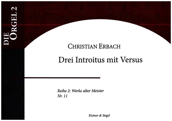 3 Introitus mit Versus  für Orgel  
