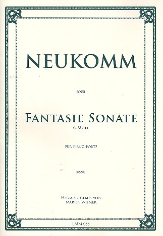 Fantasie-Sonate c-Moll&nbsp;&nbsp;für Klavier&nbsp;&nbsp;