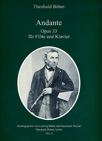 Andante op.33  für Flöte und Klavier  