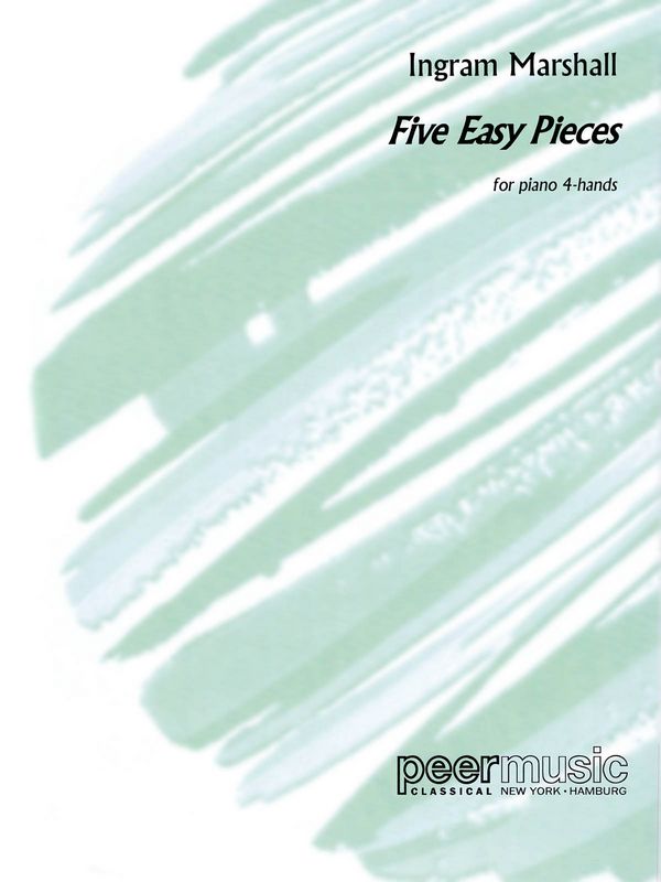 5 easy pieces  for piano 4 hands  