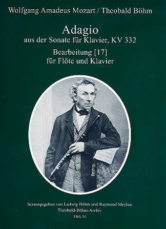 Adagio aus der Sonate KV332  für Flöte und Klavier  