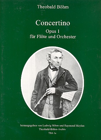 Concertino op.1  für Flöte und Orchester  Partitur