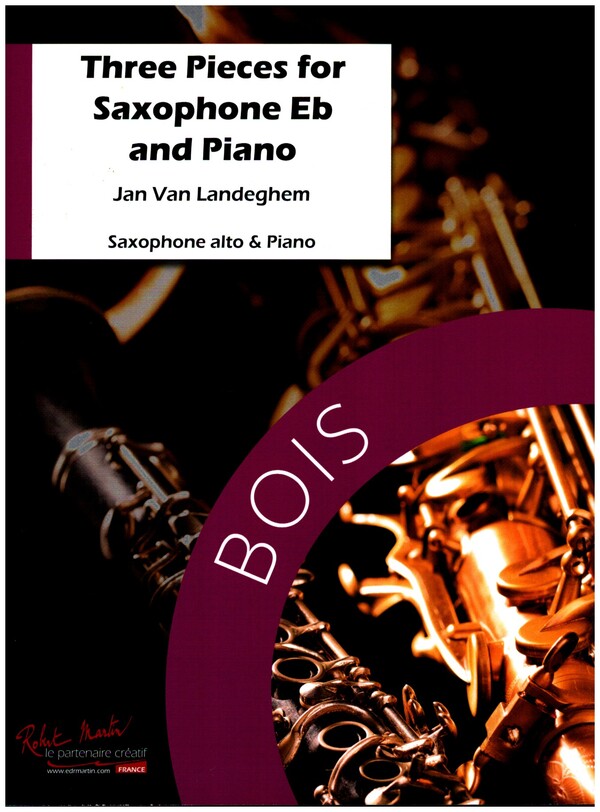 3 Pieces for alto saxophone and piano    