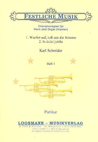 Festliche Musik Band 1  für Horn und Orgel (Klavier)  