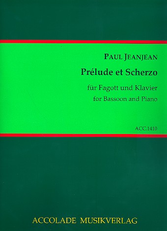 Prélude et Scherzo   für Fagott und Klavier  
