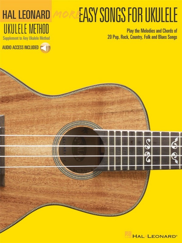 More easy Songs (+Online Audio):  for ukulele/tab  
