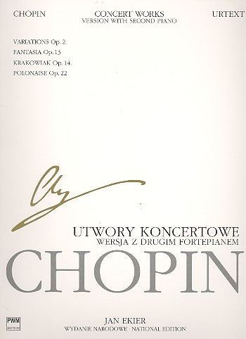 National Edition vol.32 B 7  Concert works for piano and orchestra  (version with second piano)