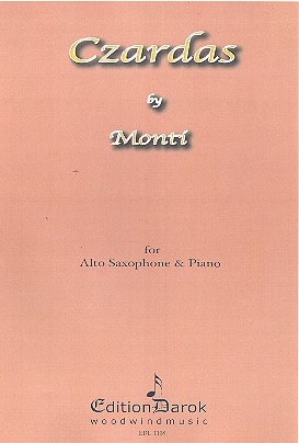 Czardas  for alto saxophone and piano  