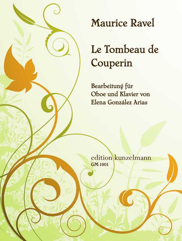 Le tombeau de Couperin&nbsp;&nbsp;für Oboe und Klavier&nbsp;&nbsp;